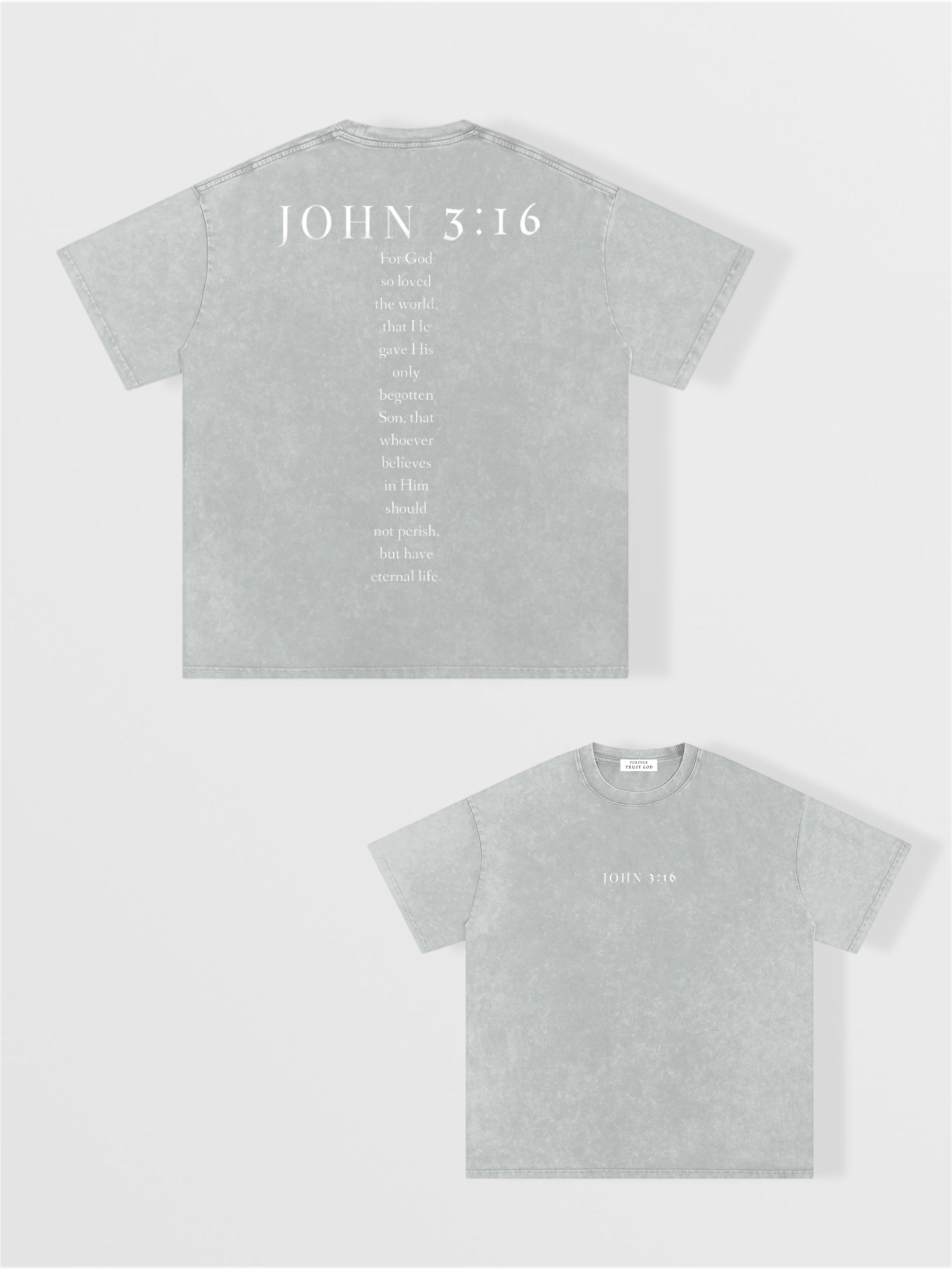 John 3:16 Oversized T-shirt