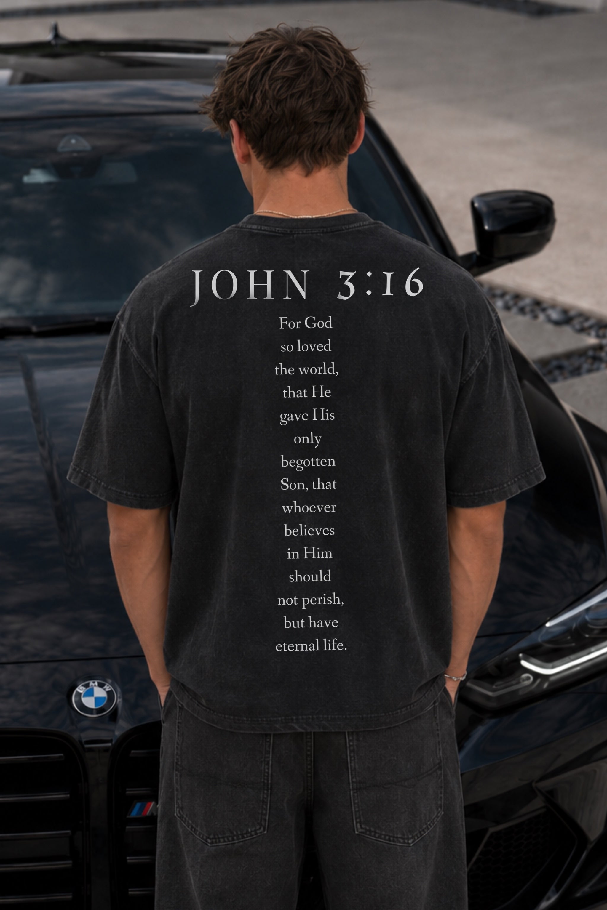 John 3:16 Oversized T-shirt
