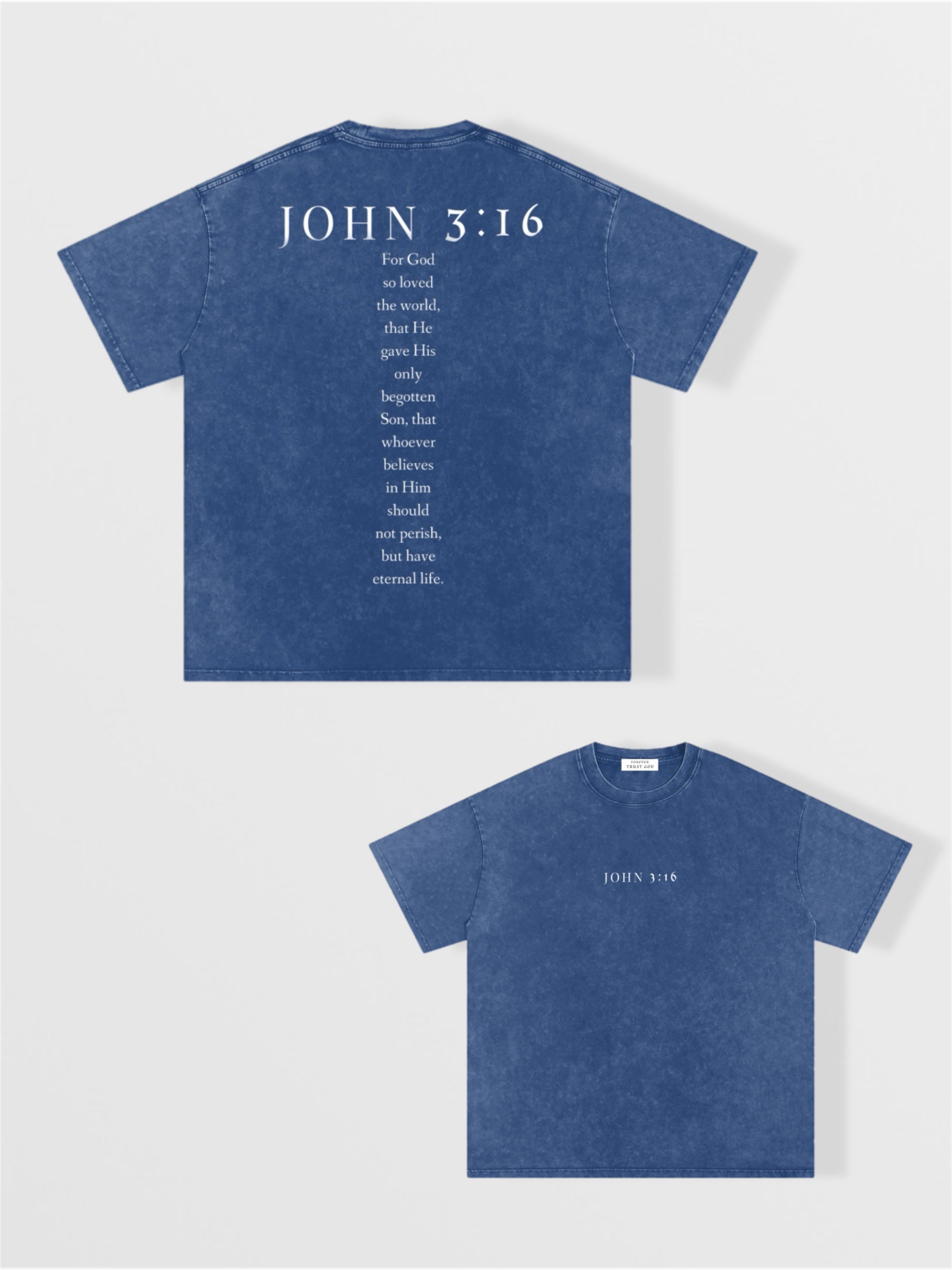 John 3:16 Oversized T-shirt