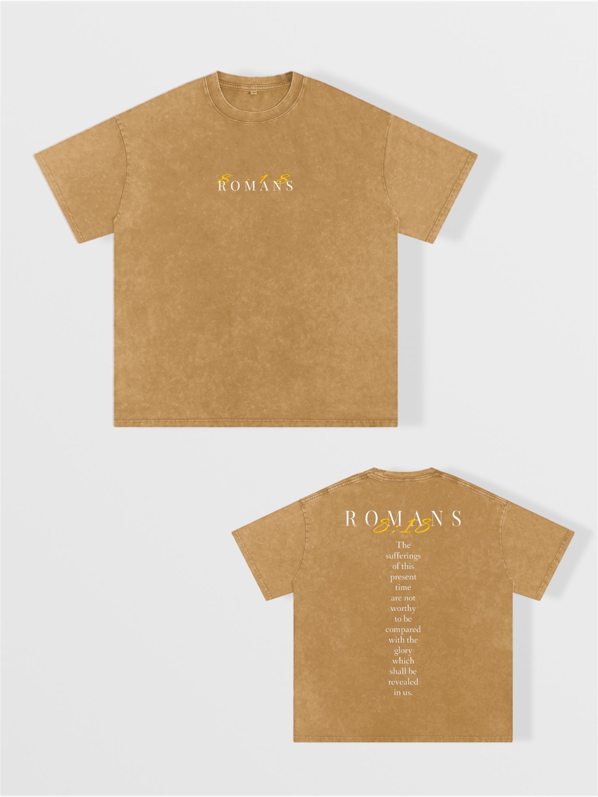 Romans 8:18 Oversized T-shirt