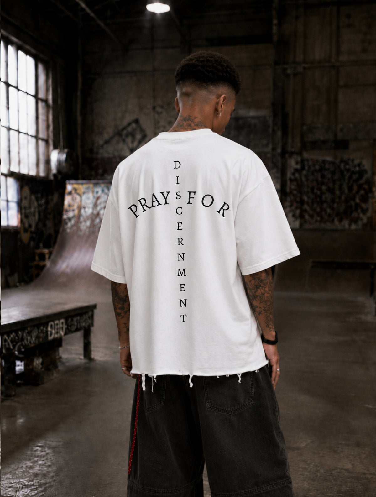Discernment Cut-Cropped White