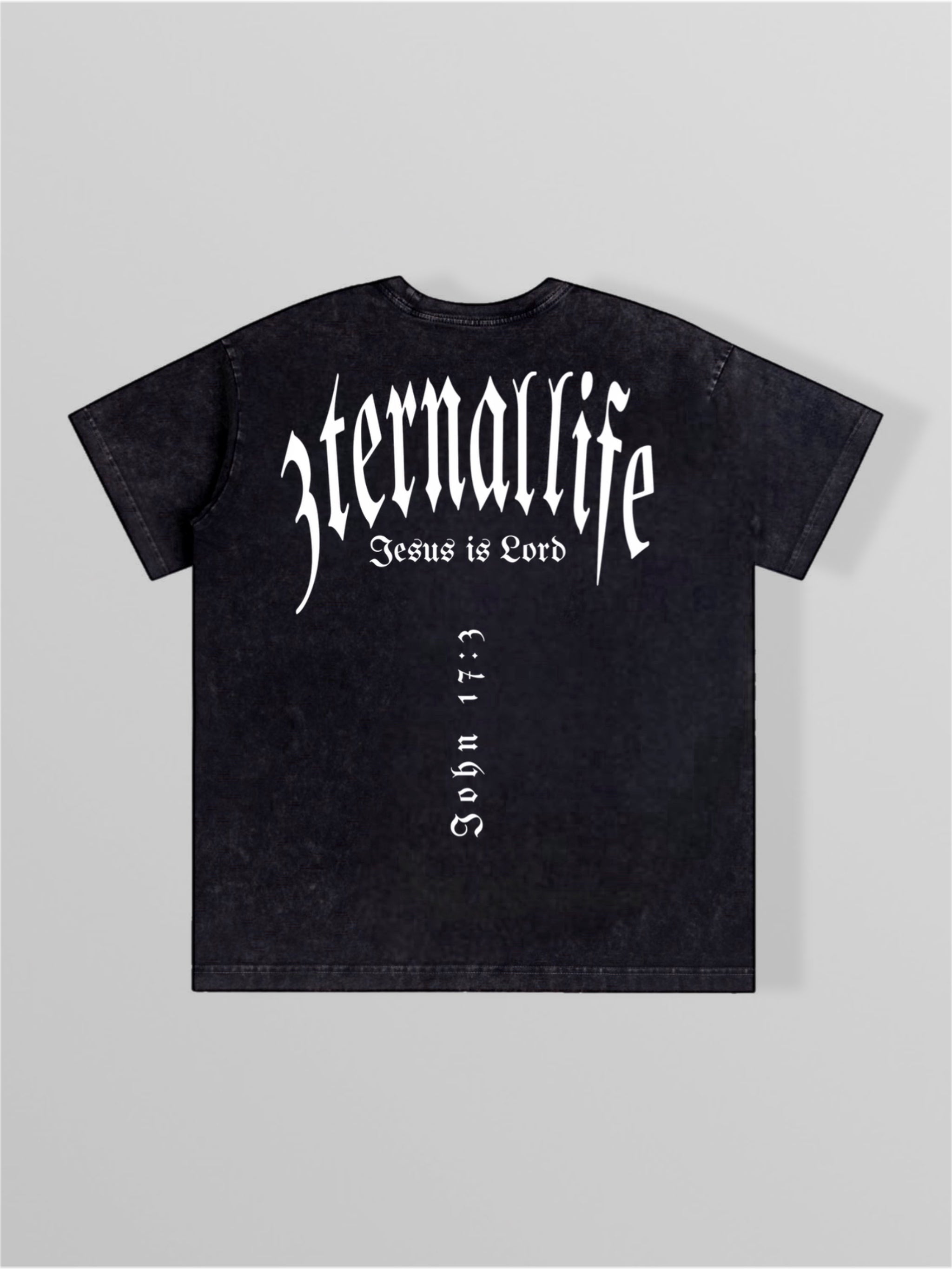 Jesus Eternal Life Oversized T-shirt