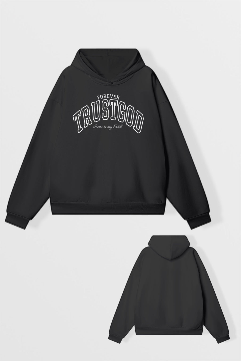 Old Skool Trust God Hoodie