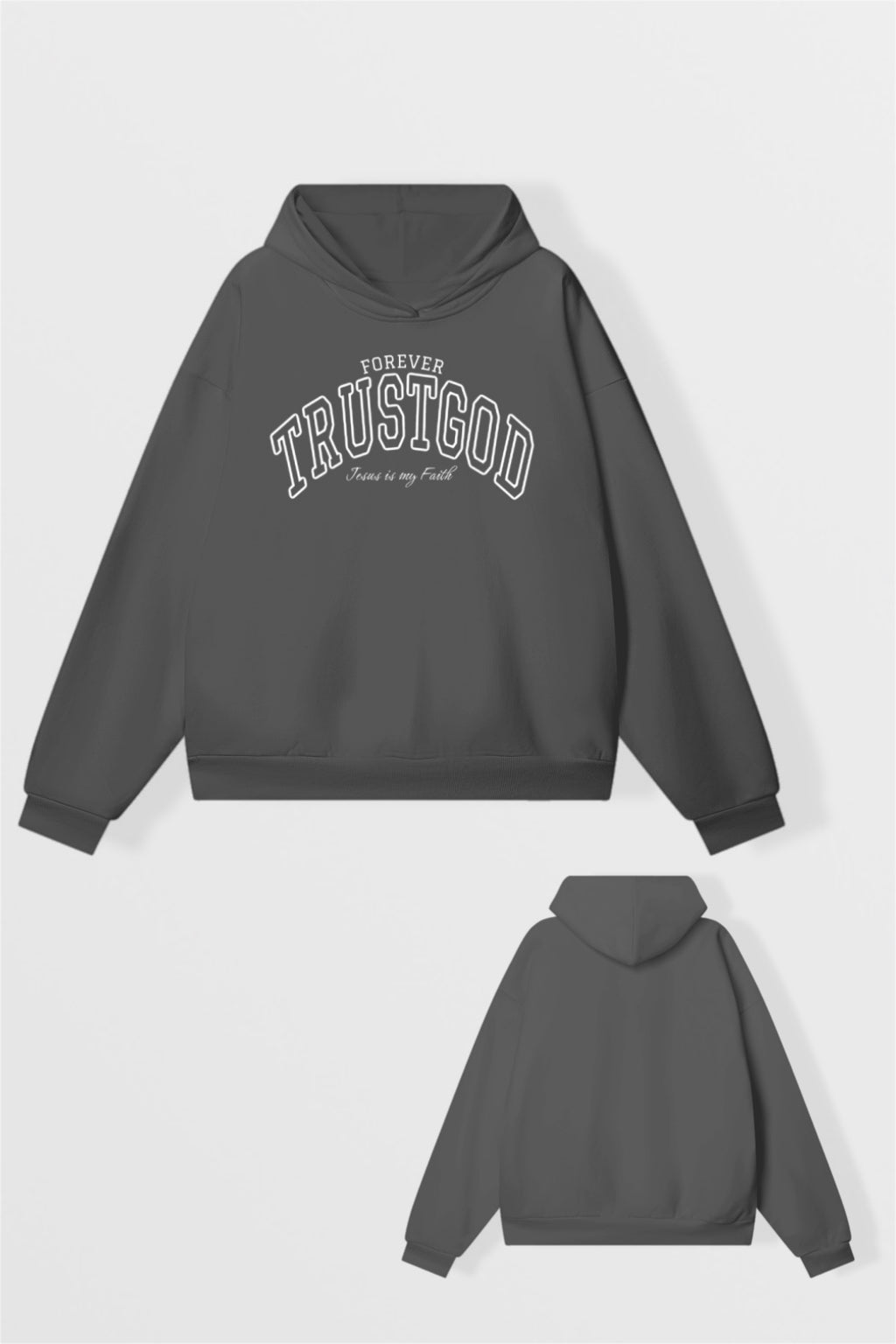Old Skool Trust God Hoodie