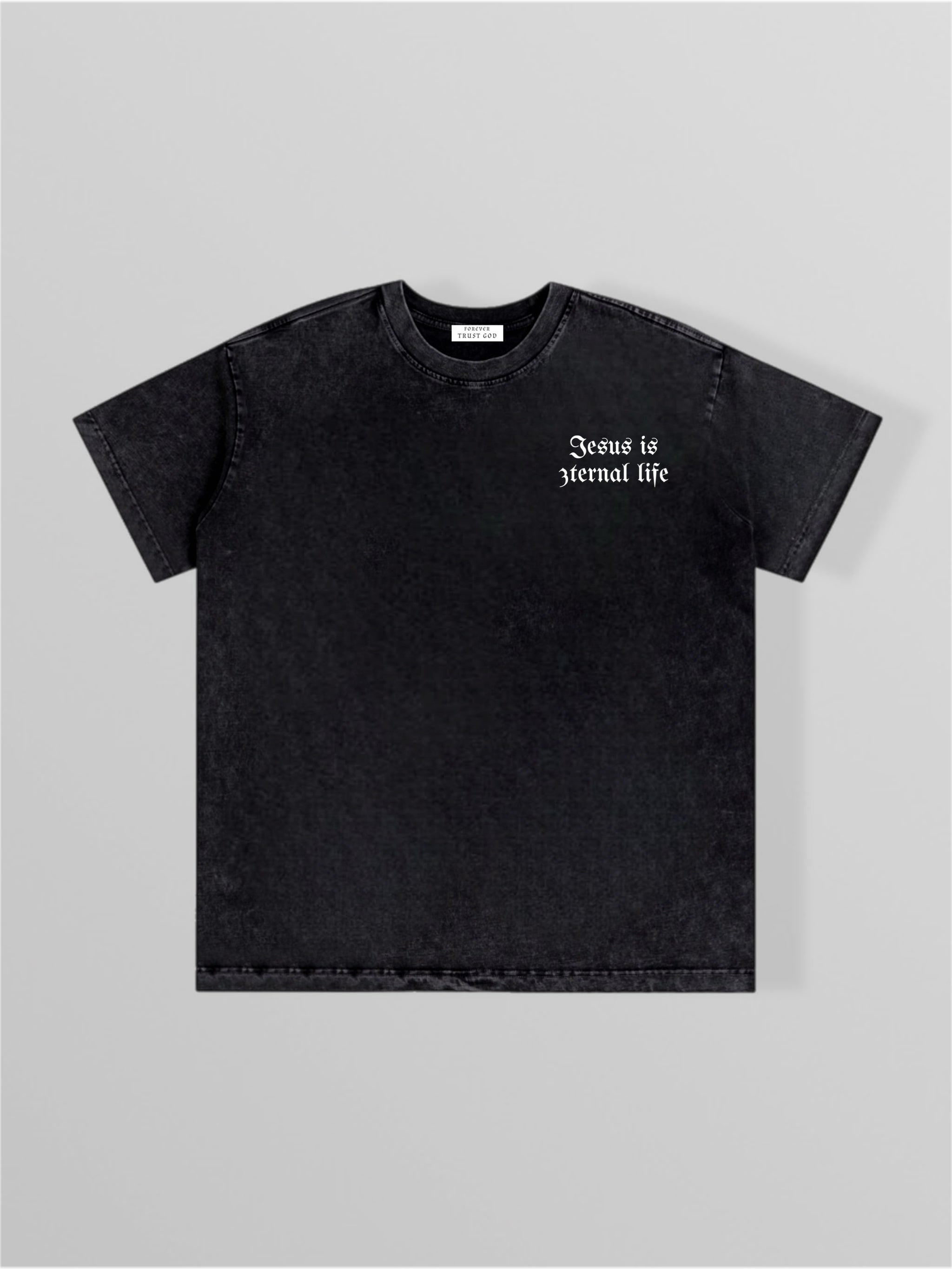 Jesus Eternal Life Oversized T-shirt