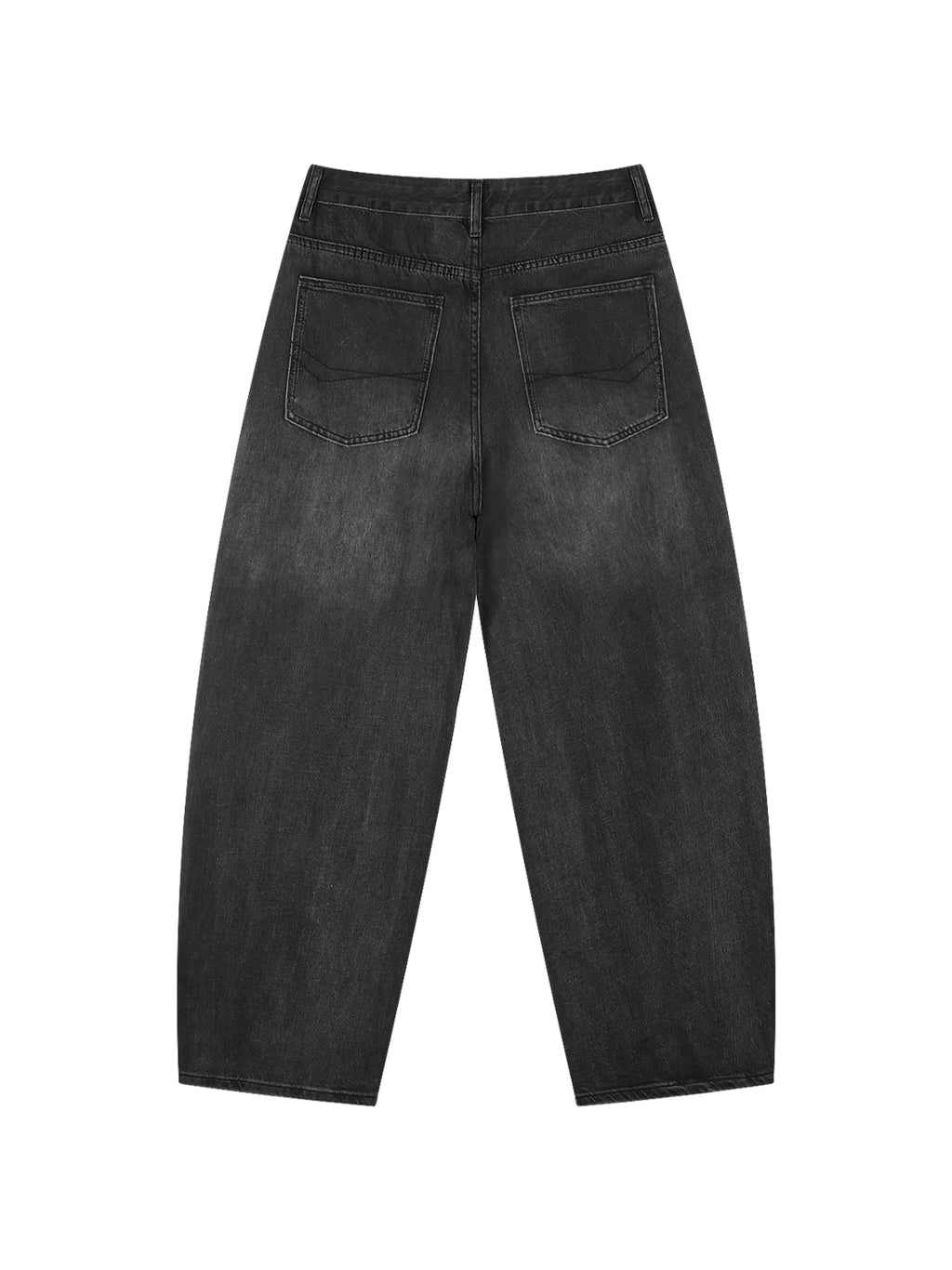 Crosses Baggy Jeans Black
