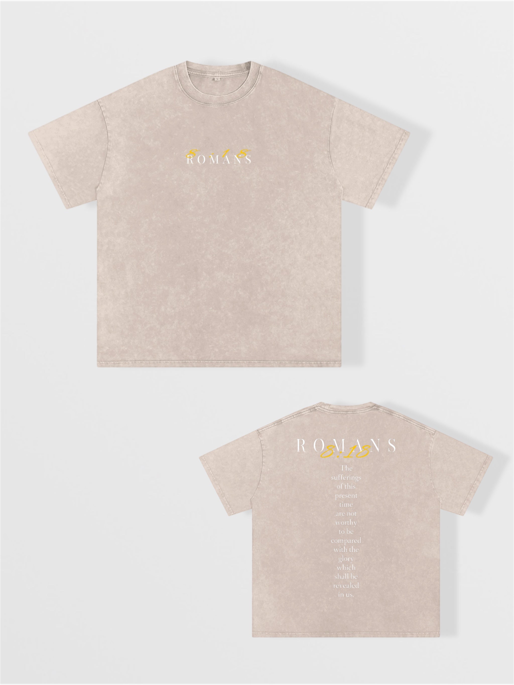 Romans 8:18 Oversized T-shirt