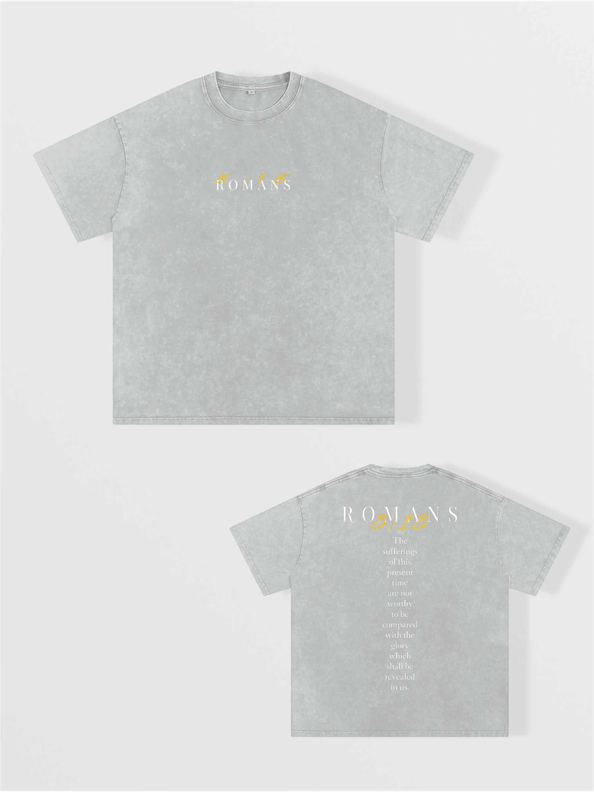 Romans 8:18 Oversized T-shirt