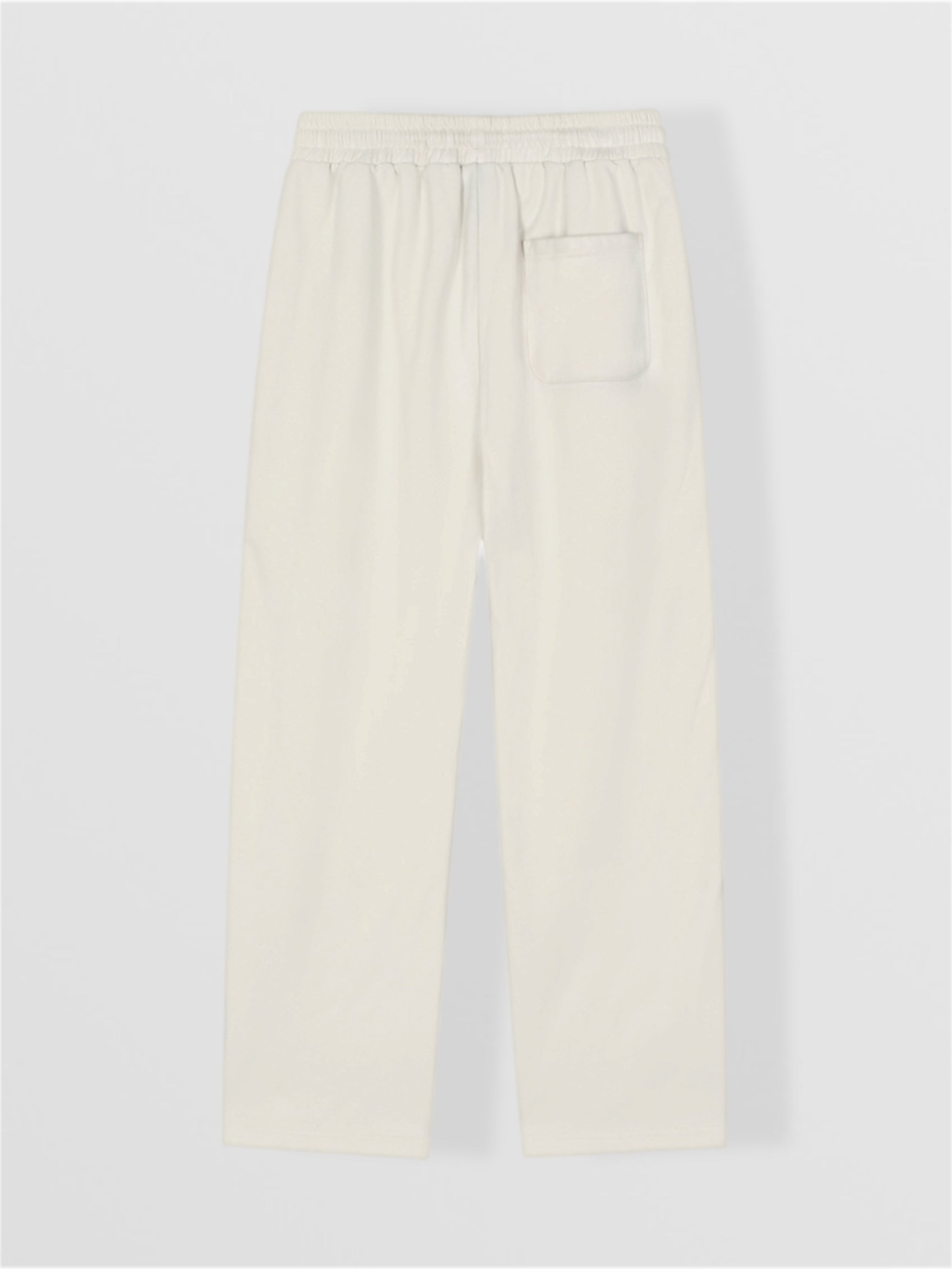 Reflection Striped Straight-Leg Sweats White
