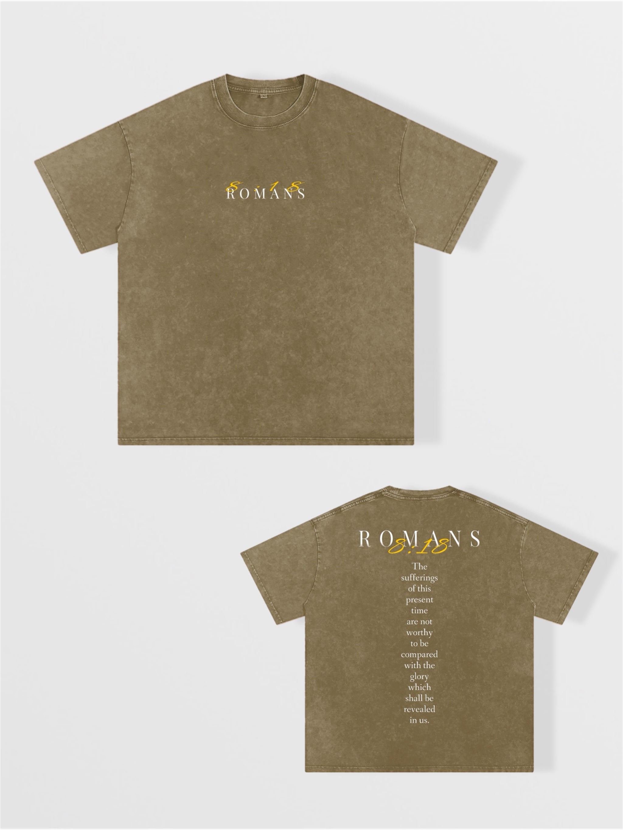Romans 8:18 Oversized T-shirt