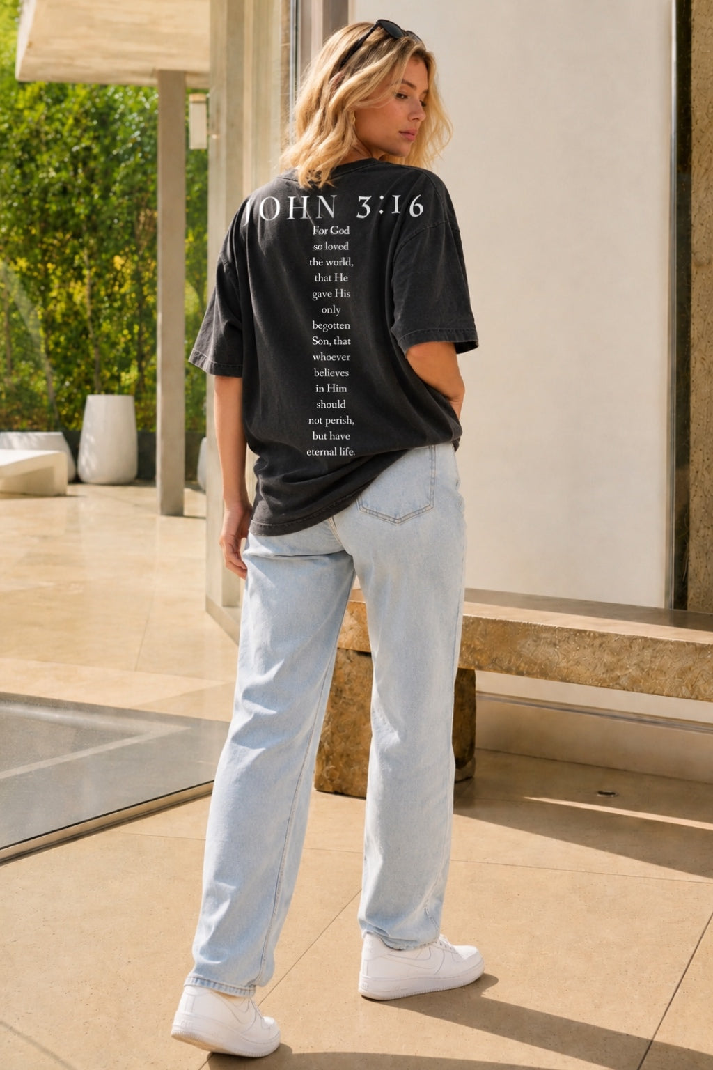 John 3:16 Oversized T-shirt