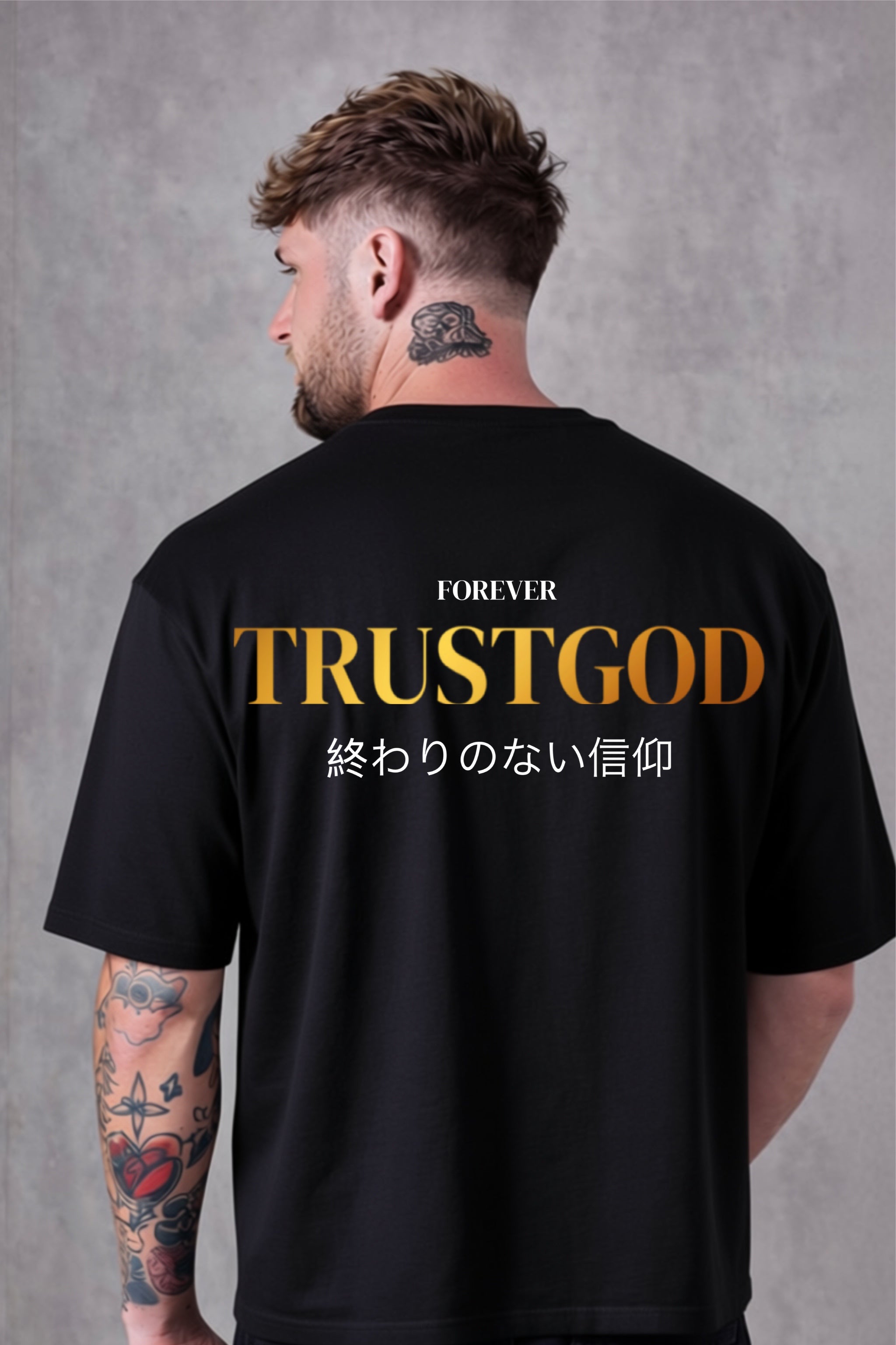Trust God T-Shirt Blck