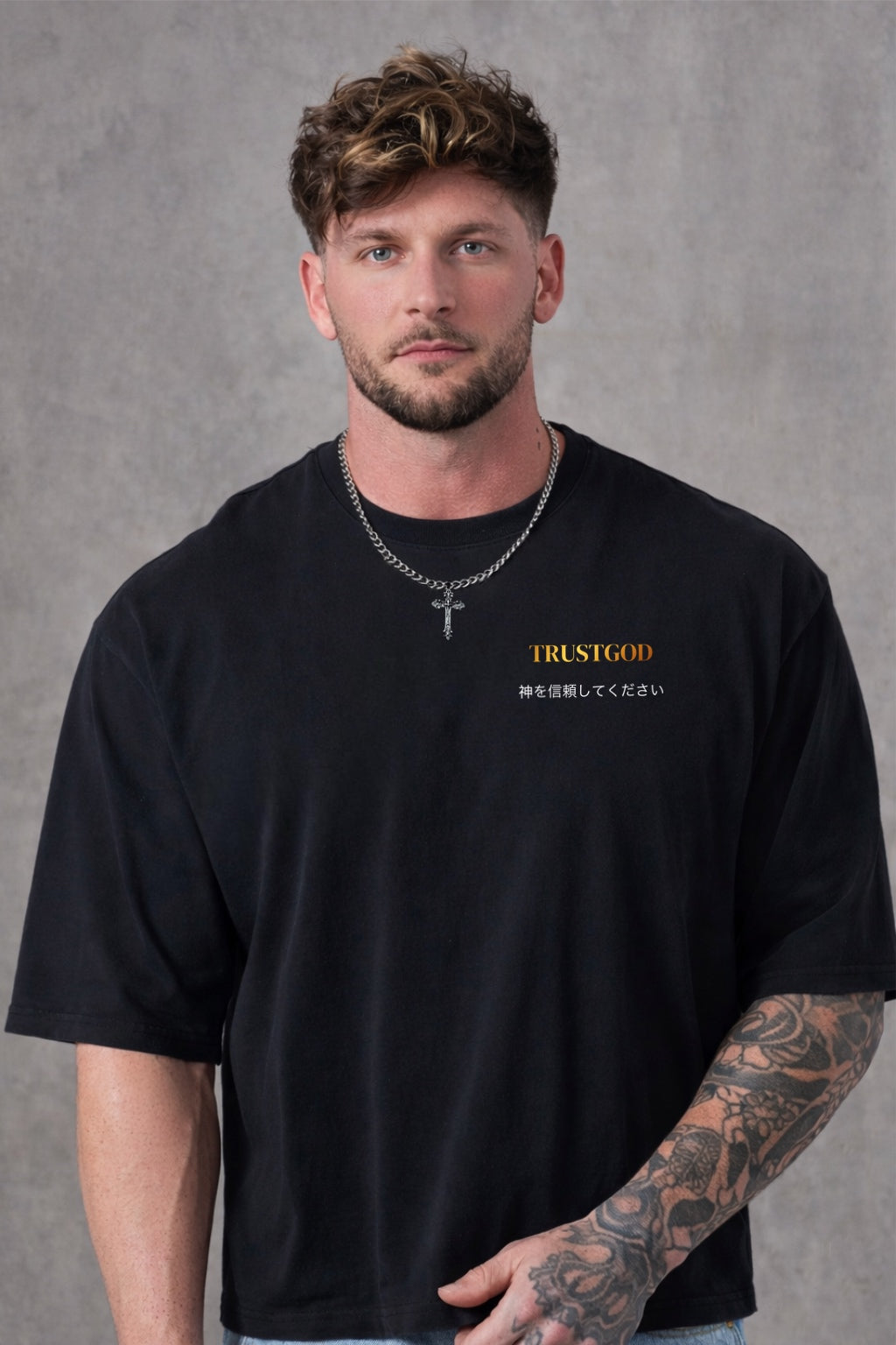 Trust God T-Shirt Blck