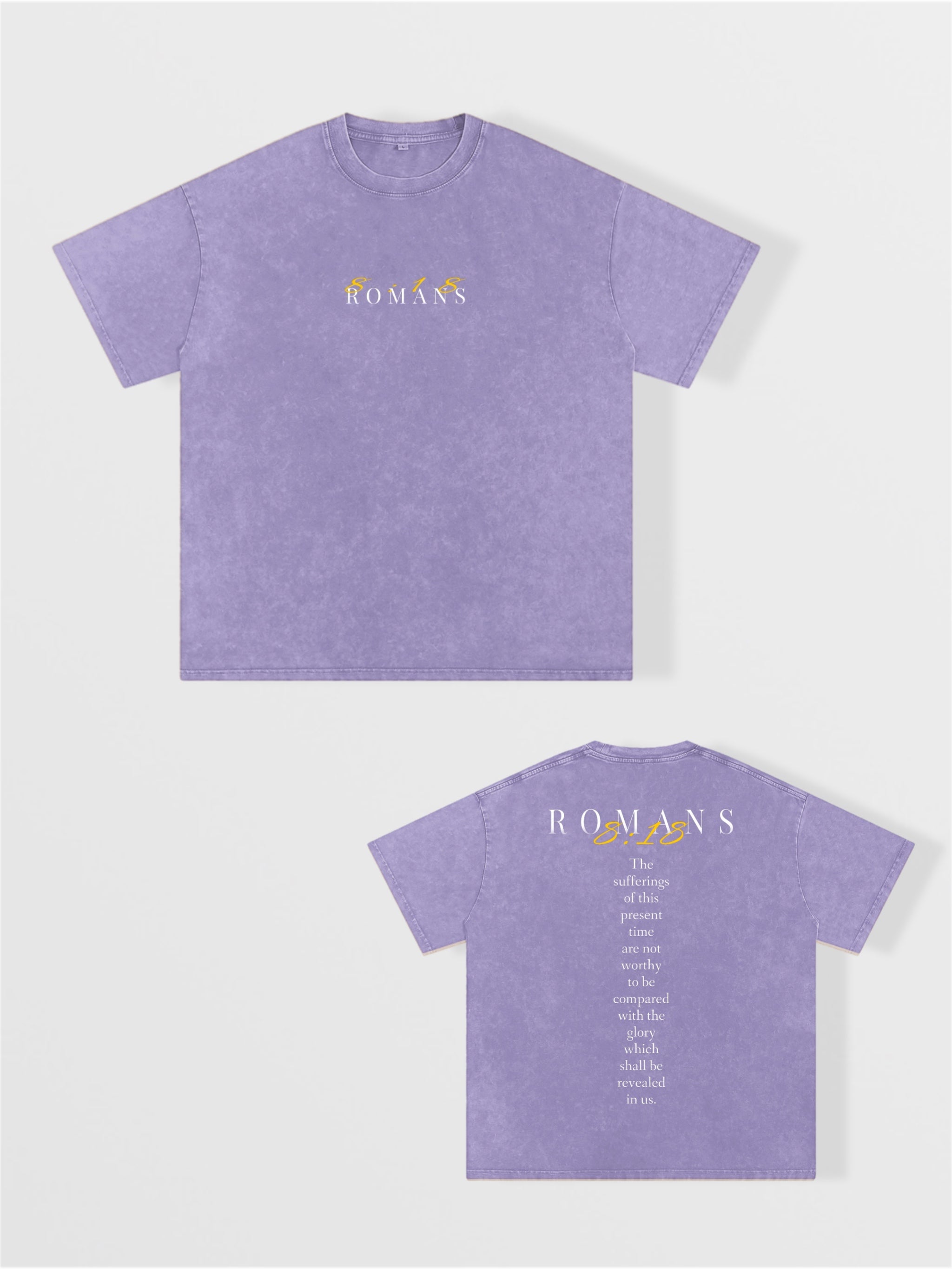 Romans 8:18 Oversized T-shirt