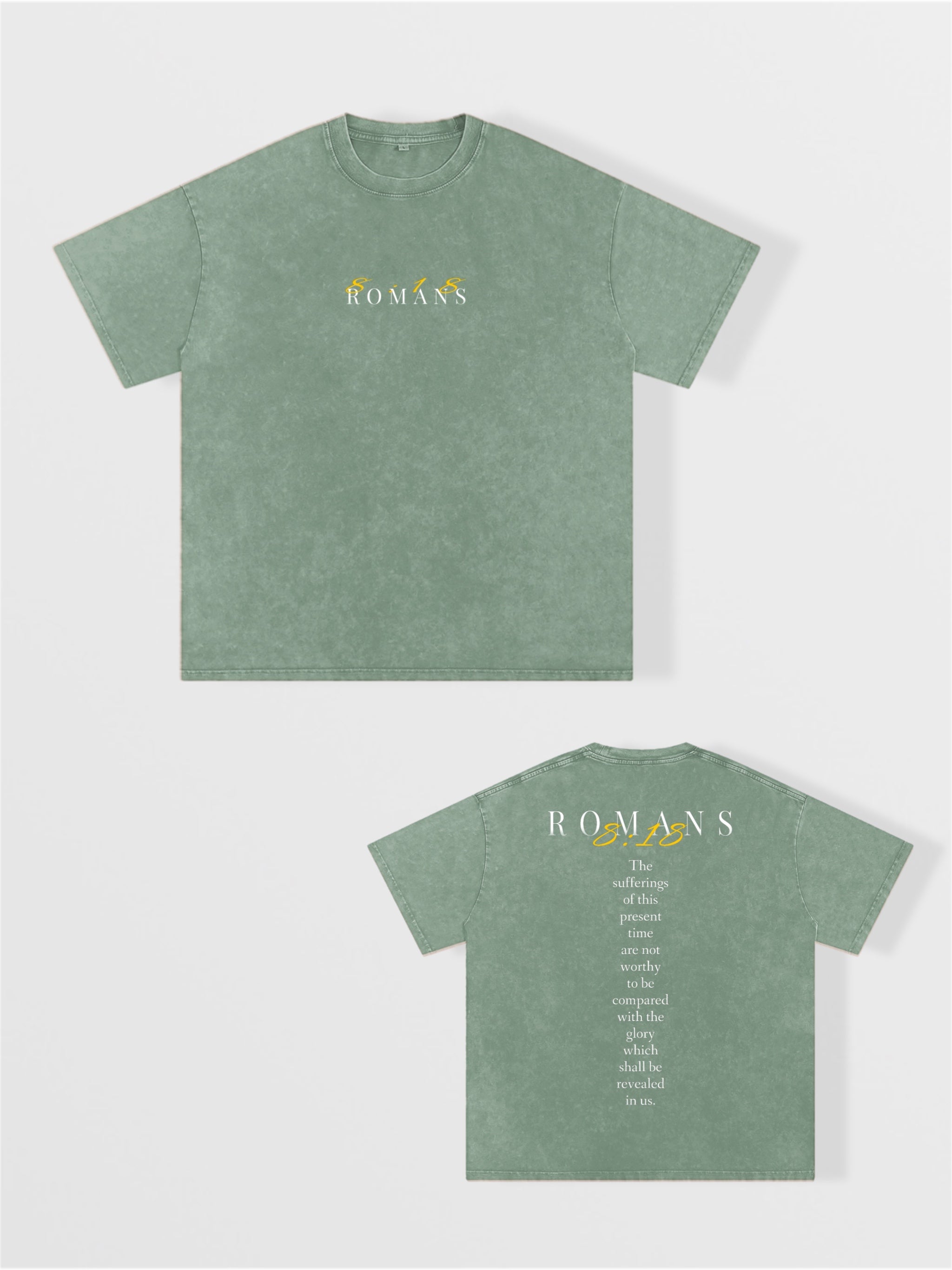 Romans 8:18 Oversized T-shirt