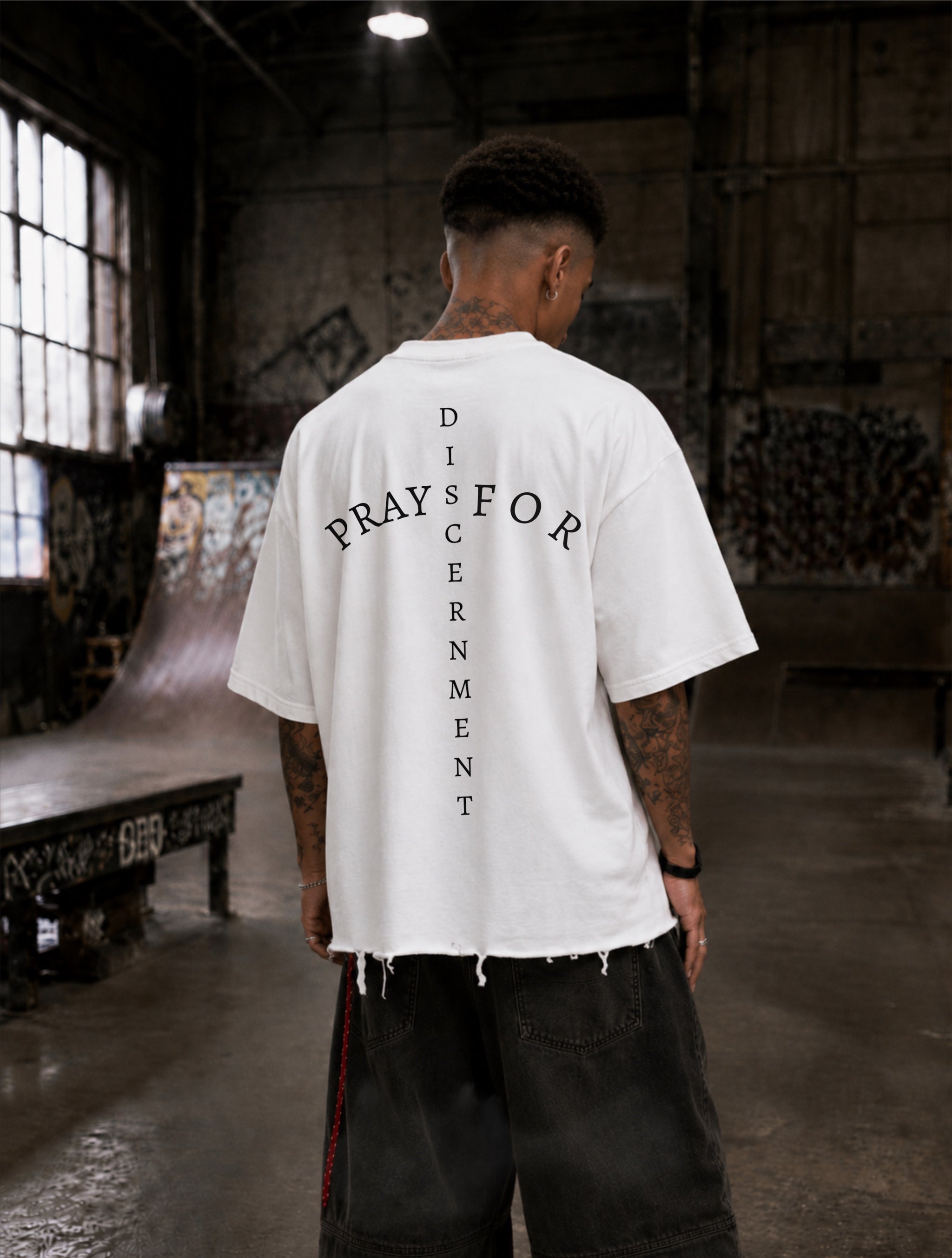 Discernment Cut-Cropped White