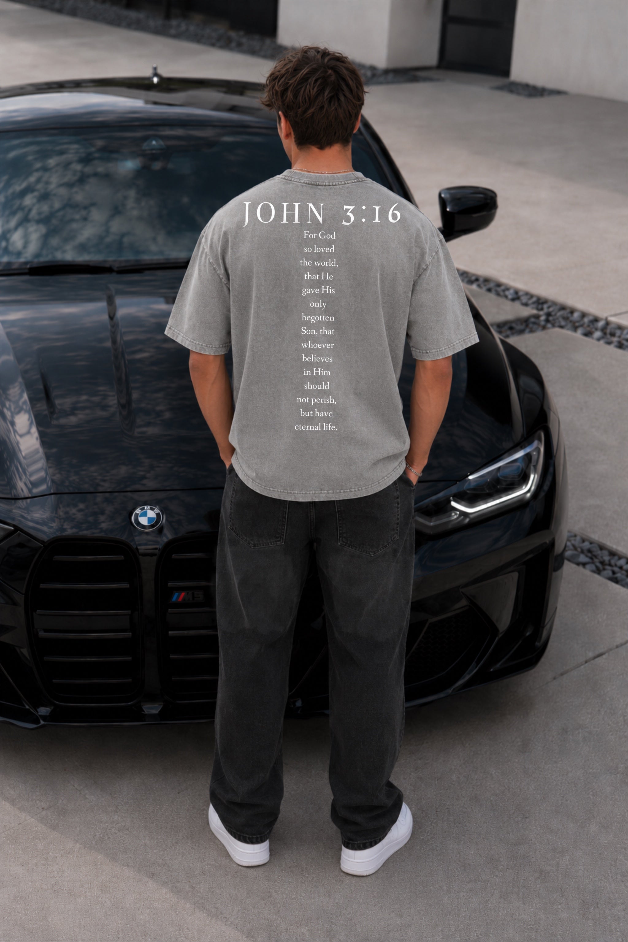John 3:16 Oversized T-shirt