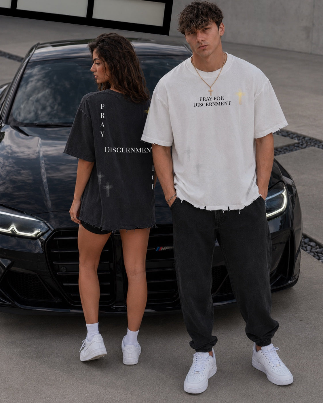 Crosses Discernment Cut-Cropped White